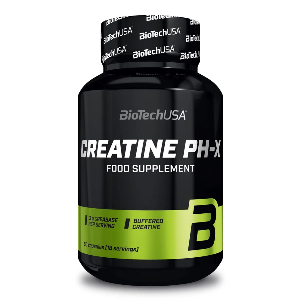 CRÉATINE PH-X - 90 CAPSULES BioTech USA