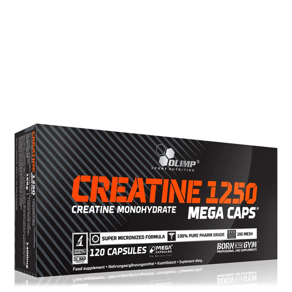 .CRÉATINE 1250 MÉGA CAPSULES - 120 CAPSULES