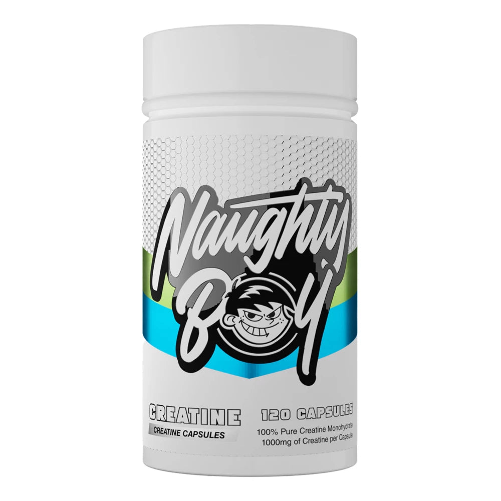 CREATINE MONOHYDRATE - 120 CAPSULES Naughty Boy