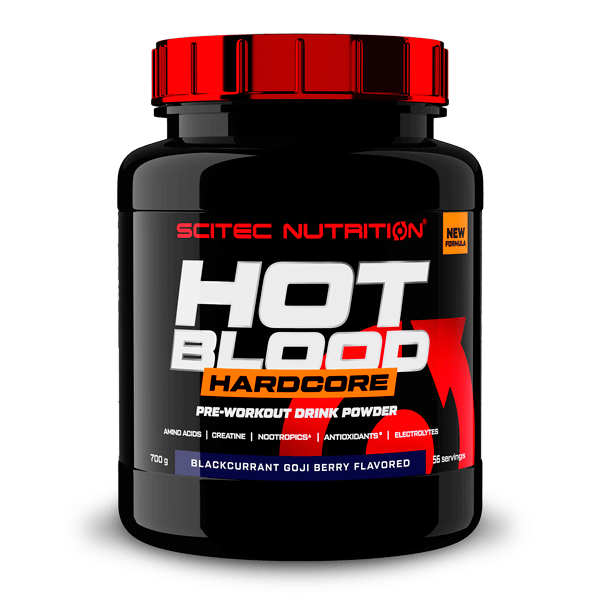 HOT BLOOD HARDCORE - 700G PRE-WORKOUT Scitec Nutrition