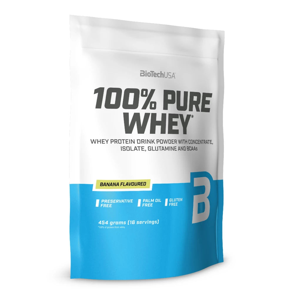 100% PURE WHEY - 454G BioTech USA