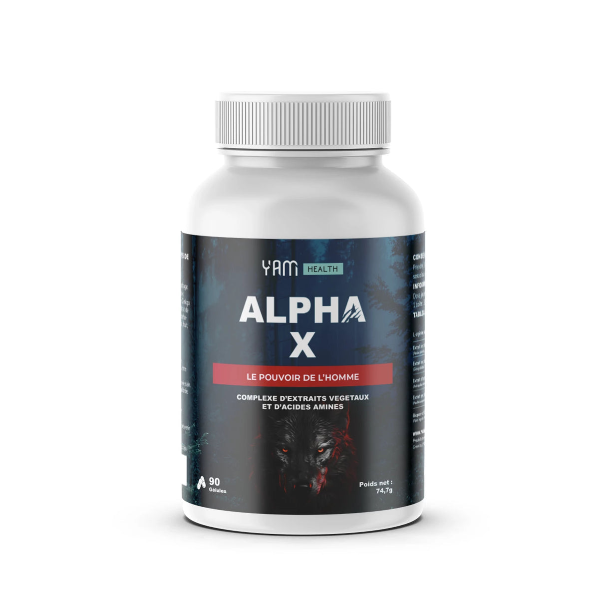 ALPHA X - 90 CAPSULE Yam Nutrition