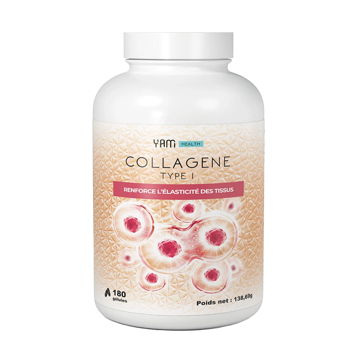 Collagène Type I - 180 Capsule Yam Nutrition