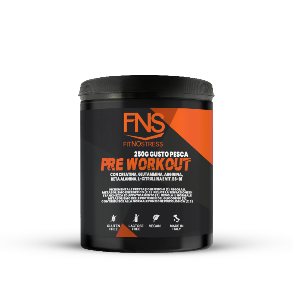 Pre-Workout 100% Made in italy by FitNoStress
